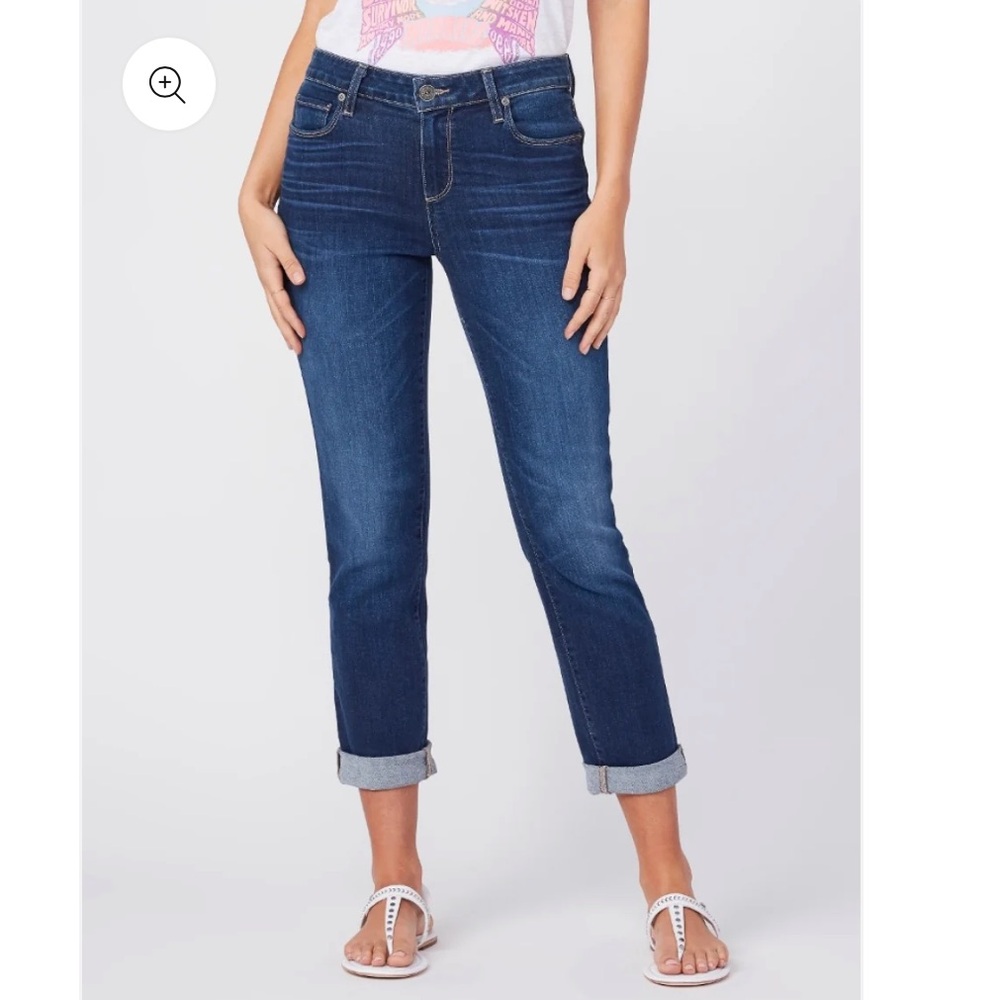 NWT Paige Brigitte Boyfriend Skinny Jeans 32